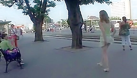 Crazy flashing movie with public scenes 4 Crazy flashing movie with public scenes 4