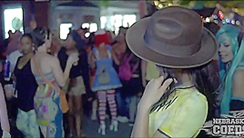 4k Stunning Video From The Streets And A Contest At Fantasy Fest 2015 - NebraskaCoeds