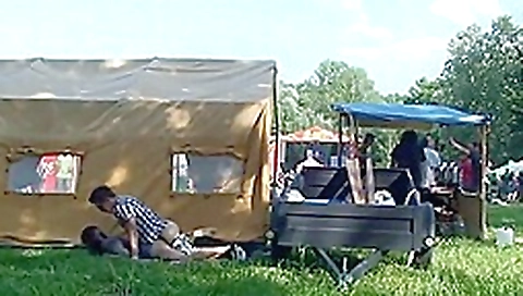 Public fucking at music festival Public fucking at music festival
