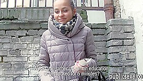Beautiful amateur Euro babe fucked in the park for money Beautiful amateur Euro babe fucked in the park for money