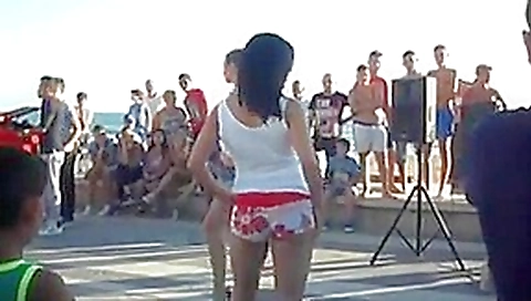 wet shirt contest for public crowd wet shirt contest for public crowd