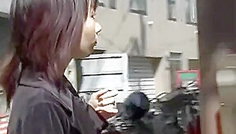 Incredible Japanese model in Hottest Public, Outdoor JAV scene