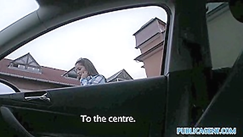 PublicAgent: Cute brunette Russian is fucked against my car PublicAgent: Cute brunette Russian is fucked against my car