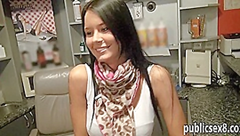 Huge boobs receptionist fucked for a chunk of cash Huge boobs receptionist fucked for a chunk of cash