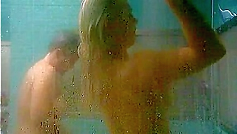 German Big Step brother 3 Girl Shower Scene
